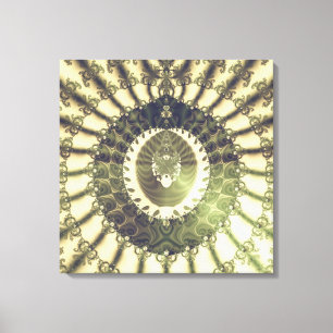 Orientalische Sonne Leinwanddruck