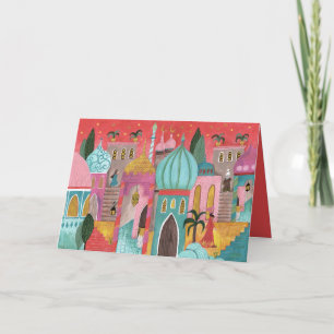 Orientalische Stadt religiöses Weihnachten