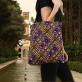 Orientalische Teppichmotive in Herbstfarben Tasche
