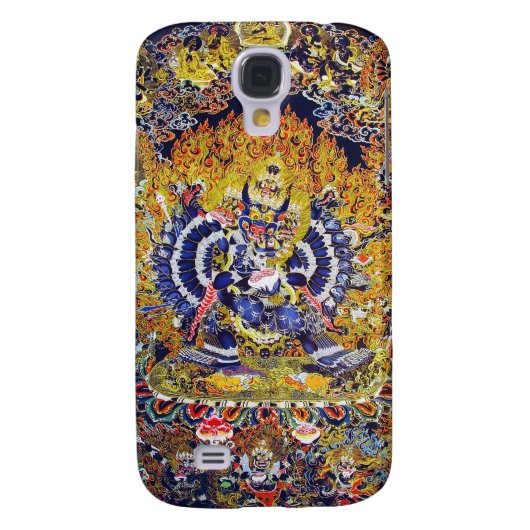 Orientalische thangka Yamantaka Case-Mate Samsung Galaxy Hülle (Rückseite)
