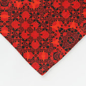 Orientalische Verzierung Fleecedecke (Ecke)