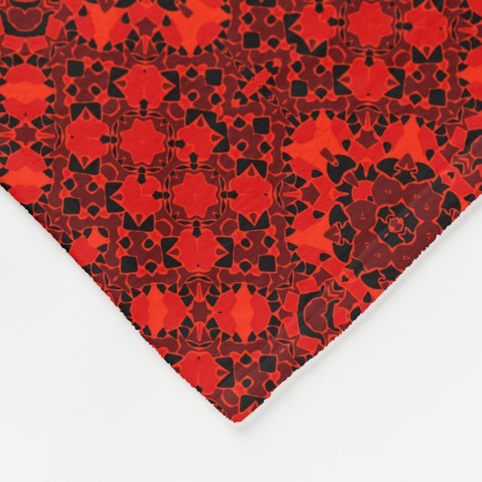 Orientalische Verzierung Fleecedecke (Ecke)