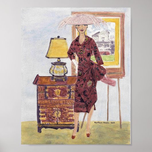 Orientalische Zufriedenheit #2 Poster (Vorne)