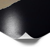 Orientalischer Abend Nebelposter Fotodruck (Ecke)