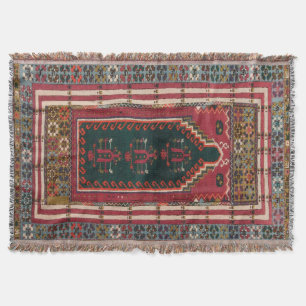 Orientalischer Antiker Kilim-Teppich Decke