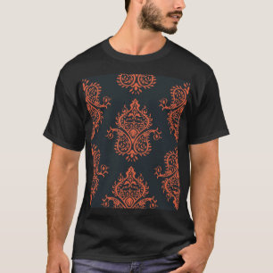 Orientalischer Damast: Vintages mediterranes Muste T-Shirt