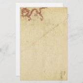 Orientalischer Drache Briefpapier (Vorne/Hinten)