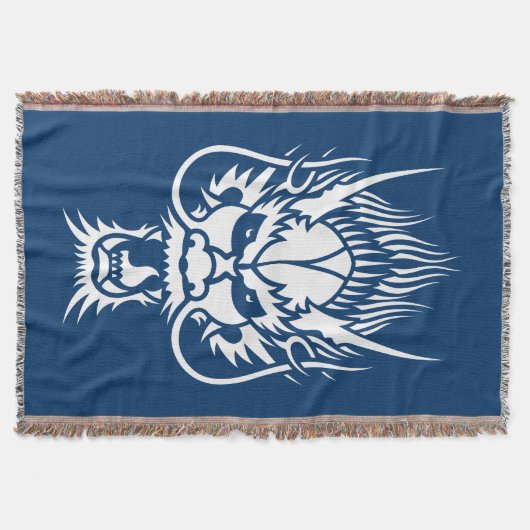 Orientalischer Drache Decke (Vorderseite)