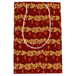 Orientalischer Drache Jahr: Glück und Elegance Sak Mittlere Geschenktüte