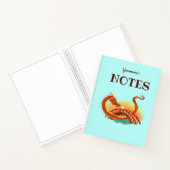 Orientalischer Drache und Katze Notizblock (Innenseite)