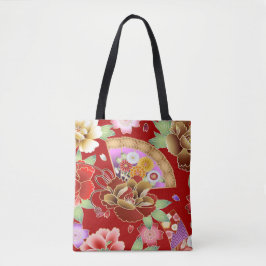Orientalischer Fan japanisch Tasche