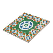 Orientalischer jüdischer Titel mit marokkanischem Fliese (Seite)