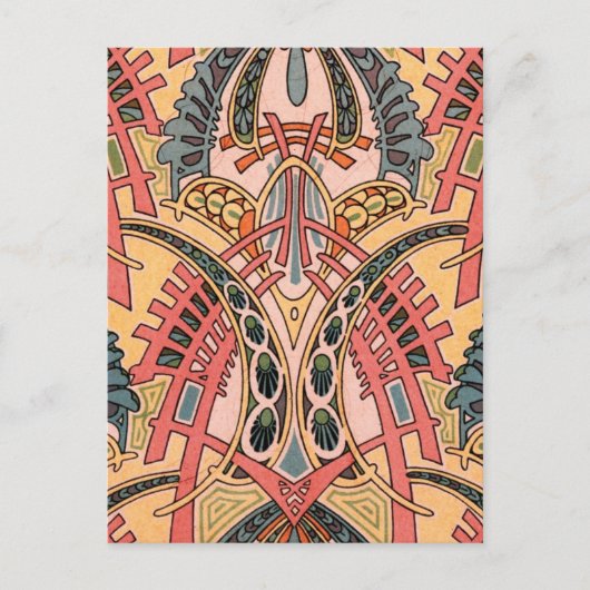 Orientalischer Jugendstil Postkarte (Vorderseite)