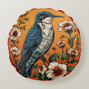Orientalischer Kuckuck Vogel Wildlife Singvogel De Rundes Kissen