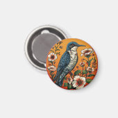 Orientalischer Kuckuckuck Magnet (Vorderseite/Rückseite)