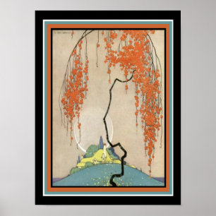Orientalischer Kunst-Deko-Druck 12 x 16 Poster