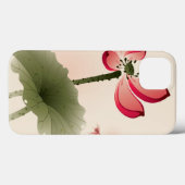 Orientalischer Lotus Case-Mate iPhone Hülle (Rückseite (Horizontal))