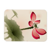 Orientalischer Lotus Magnet (Horizontal)