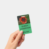 Orientalischer Mohn Ausweis (Handheld)