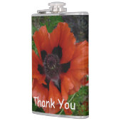 Orientalischer Mohn Flachmann (Links)