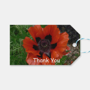 Orientalischer Mohn Geschenkanhänger