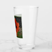 Orientalischer Mohn Glas (Links)