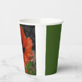 Orientalischer Mohn Pappbecher (Links)