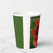 Orientalischer Mohn Pappbecher (Rechts)
