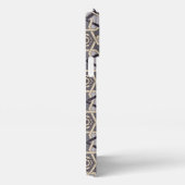 Orientalischer Ornament Stickereidekunst Muster iPhone Hülle (Rechte Seite)