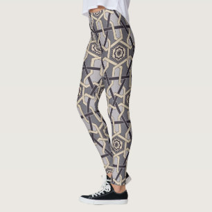 Orientalischer Ornament Stickereidekunst Muster Leggings