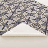 Orientalischer Ornament Stickereidekunst Muster Sherpadecke (3/4)