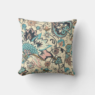 Orientalischer Paisley: Stilisierte Textileleganz. Kissen