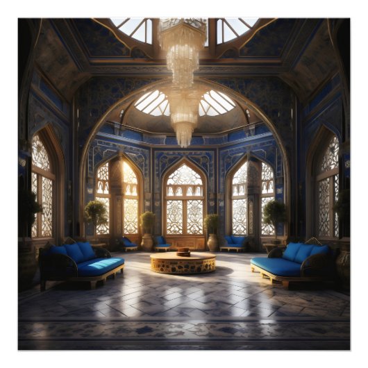 Orientalischer Palast Fotodruck (Vorne)