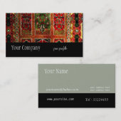 Orientalischer Rubel Visitenkarte (Vorne/Hinten)