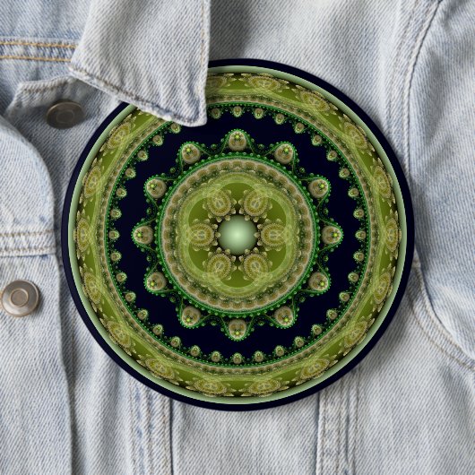 Orientalischer Rundschmuck Button (Beispiel)