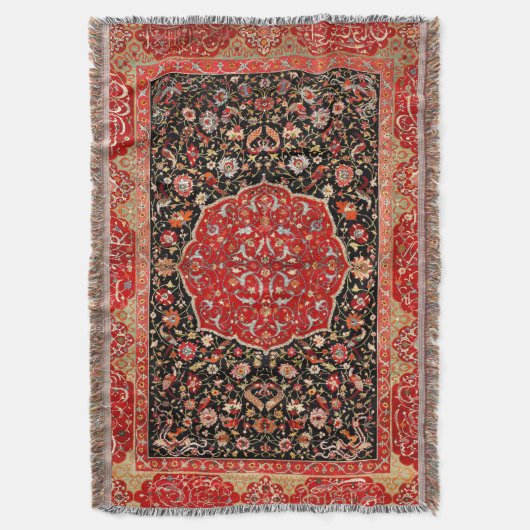 Orientalischer Salat Teppich Print Decke (Vorderseite Vertikal)