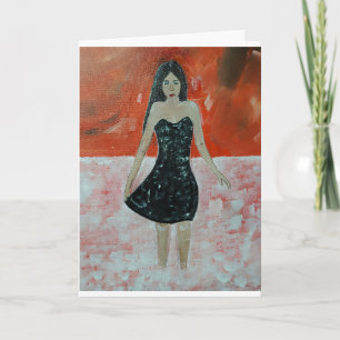 Orientalischer Sonnenuntergang Gemälde von Alfred  Karte