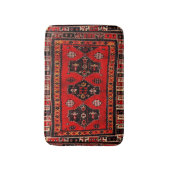 Orientalischer Stammes-Teppichmuster Badematte (Vorderseite Vertikal)