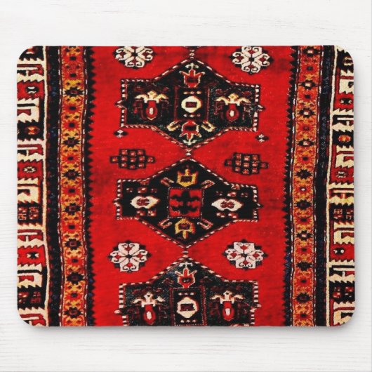 Orientalischer Stammes-Teppichmuster Mousepad (Vorne)