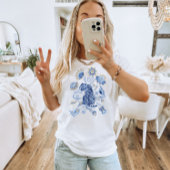 Orientalischer Stil Chinoiserie Tiger Boho T - Shi T-Shirt