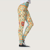 Orientalischer Teppich, Blumenmuster. Leggings (Rechts)
