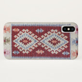 Orientalischer Teppich. Ethnischer dekorativer Case-Mate iPhone Hülle (Rückseite (Horizontal))
