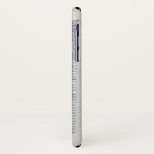 Orientalischer Teppich. Ethnischer dekorativer Case-Mate iPhone Hülle (Hinten/Links)