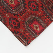 orientalischer Teppich Fleecedecke (Ecke)