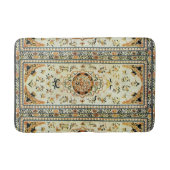 Orientalischer Teppich in hellen Farben Badematte (Vorderseite)