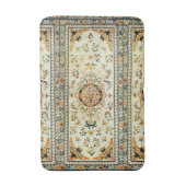 Orientalischer Teppich in hellen Farben Badematte (Vorderseite Vertikal)