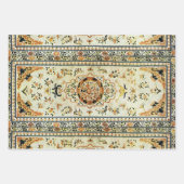 Orientalischer Teppich in hellen Farben Geschenkpapier Set (Vorderseite)