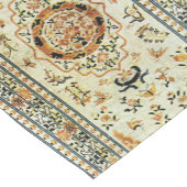 Orientalischer Teppich in hellen Farben Kurzer Tischläufer (Ecke)