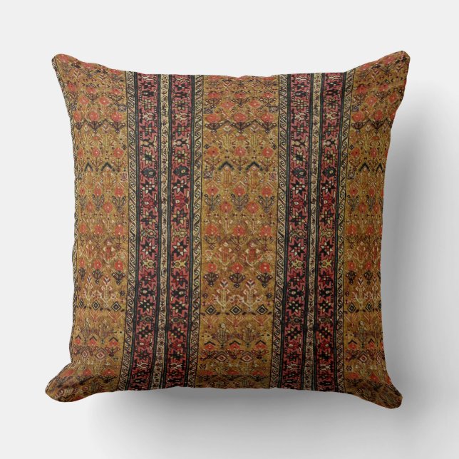 Orientalischer Teppich in warmen Farben Kissen (Vorderseite)