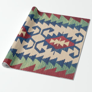 Orientalischer Teppich Killim Geschenkpapier